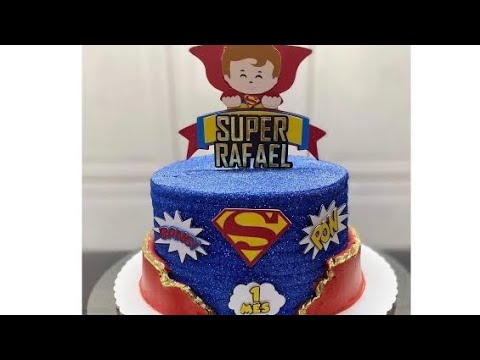 CONFEITANDO BOLO SUPER HOMEM | MÊSVERSÁRIO