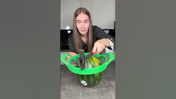 Watermelon slicer 🍉 Will it really cut?