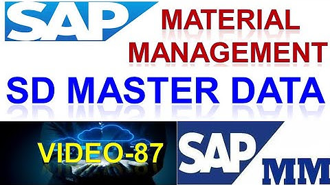 How to Configure Sales Distribution Master data Material Management | Sap mm | MM | DK TECHNOLOGIES