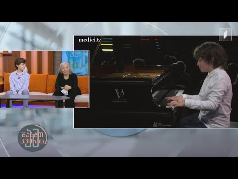 სტუმრად ამ შაბათ-კვირაში ახალგაზრდა მუსიკოსი - ცოტნე ზედგინიძე, =