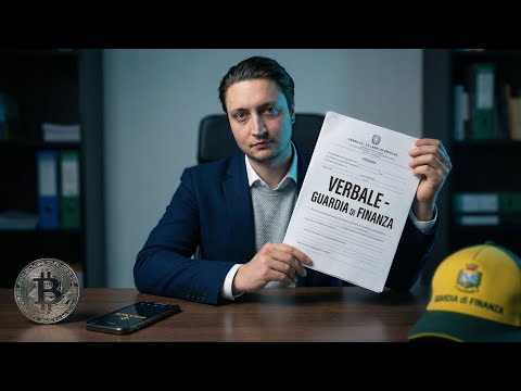 Video Criptovalute non dichiarate: Guardia di Finanza a casa alle 8 (verbale reale)