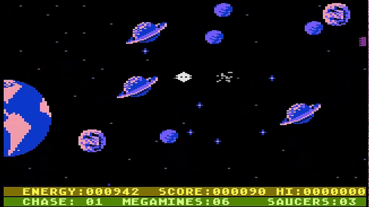 Astro Chase - Atari 5200 /Preview /Gameplay - YouTube