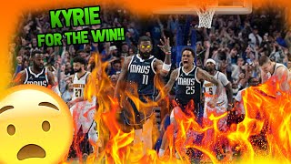 Kyrie and Luka Skywalker Ready for Battle!! NUGGETS AT MAVS |REACTION|