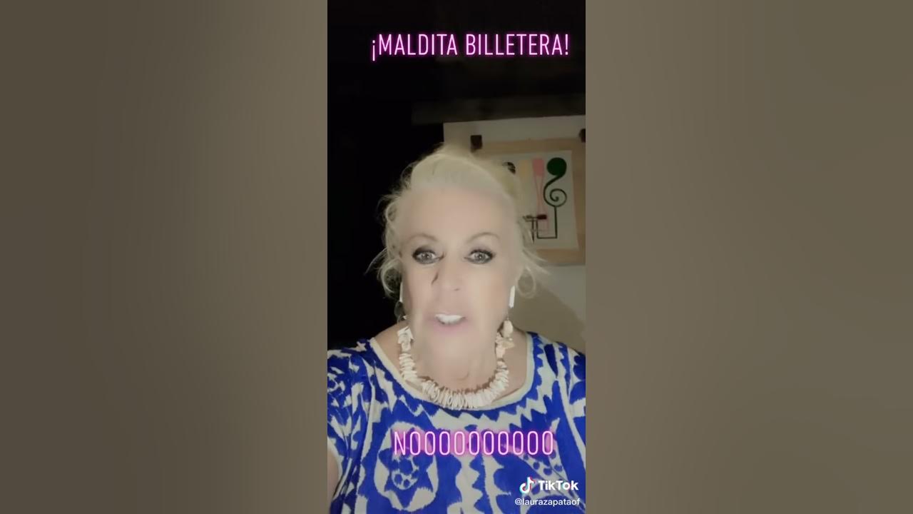 ¡Maldita billetera! Sigan a Laura Zapata en Tik Tok ¡Maldita billetera! Sigan a Laura Zapata en Tik Tok