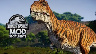 TIGER ACRO Hunts Amazing New BOREALOPELTA | Jurassic World: Evolution Mod Spotlight