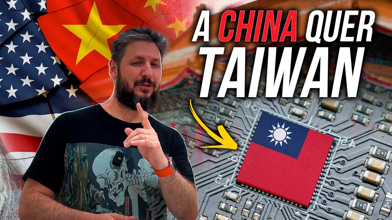 Por que a CHINA quer tanto TAIWAN? Explico o motivo direto de Taipei
