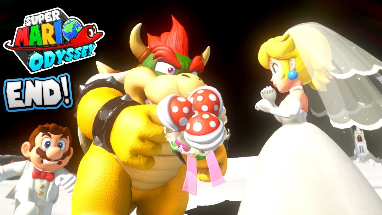 photo Married Mario And Peach Wedding super mario odyssey end will they get married