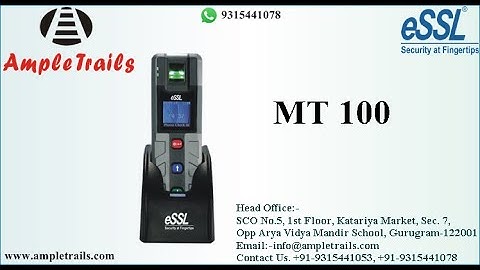 How to do Enrollment of Fingerprint in eSSL Guard Patrol System