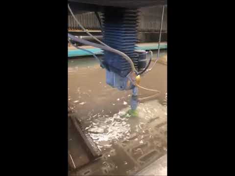 Techni Intec i510-G2 5'1" X 10'3" Table CNC Water Jet New 2017 W/1300 Hours!