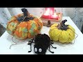 DIY Подушки-тыквы на Halloween / Декор на Хэллоуин