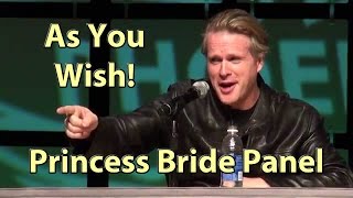 Princess Bride Cary Elwes gives amazing Hugs & stories HD at Comicon 2014 Phoenix Comicon Panel