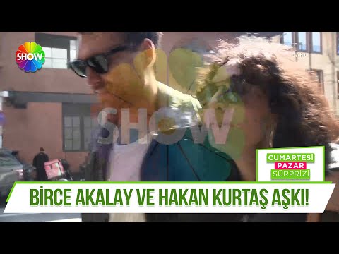 Birce Akalay ve Hakan Kurtaş aşkının ilk görüntüleri!