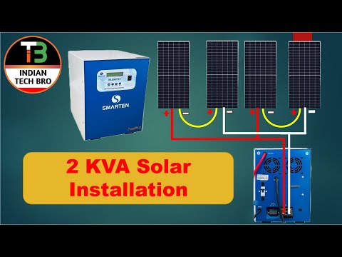 2KVA Solar Panels Installation | Solar Panel Lagana Sikhe |