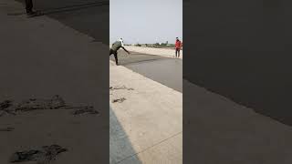 Texturing brush for PQC / concrete roads / airports/runways/ rigid pavements/construction technology