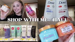 SHOP WITH ME AT TARGET + HUGE HAUL! (New Tree Hut, New Dove, New Makeup, &amp; more!)