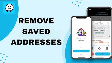 How To Remove Saved Addresses On Waze App | Step By Step