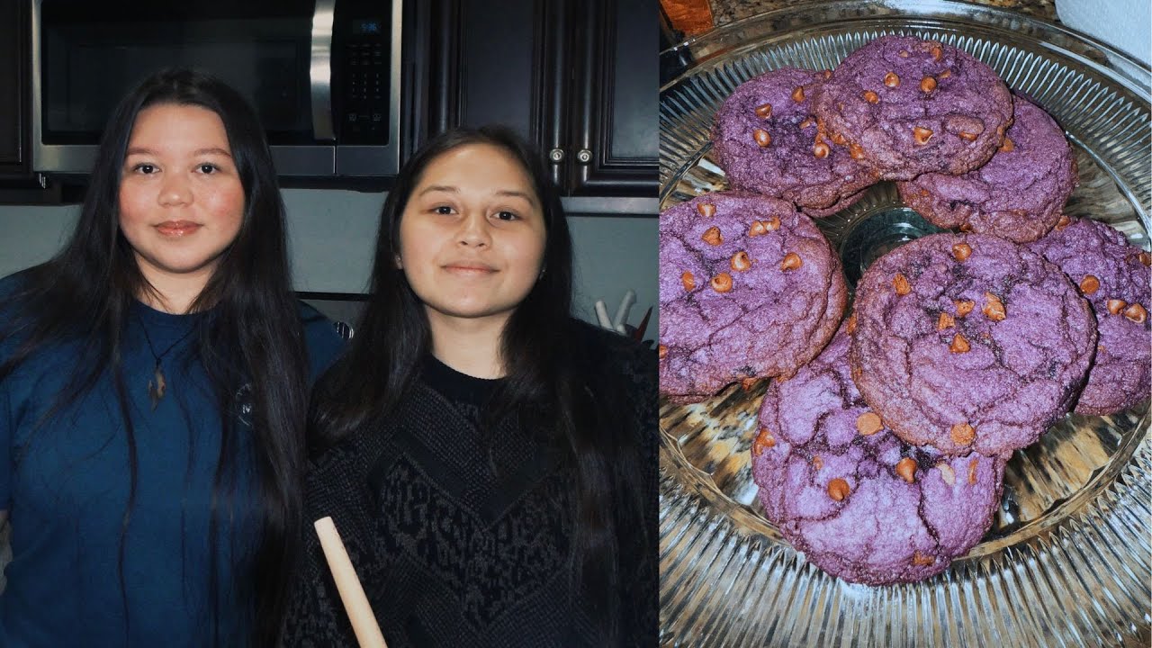 making ube cookies but we're idiots | ube series