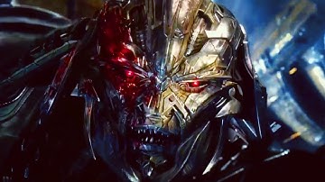 Transformers: The Last Knight - Optimus Prime vs. Megatron & Quintessa | Final Battle 1080p