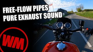 Royal Enfield Interceptor 650: Free Flow Exhaust Sound ONLY