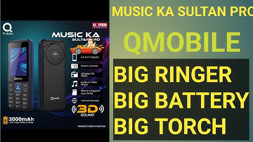 qmobile new model | Qmobile music ka sultan pro | Music ka sultan pro