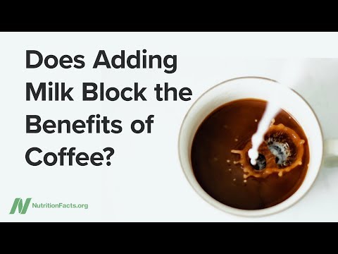 Does Adding Milk Block the Benefits of Coffee?