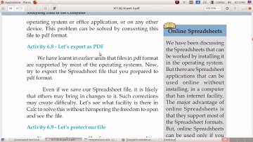 9th std ict chapter 6 Activities 6.7, 6.8 and 6.9