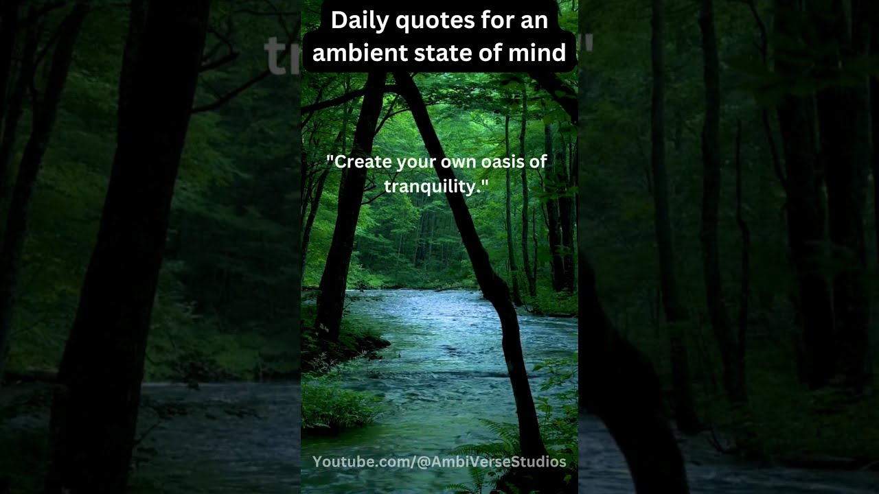 Daily Quotes For An Ambient State Of Mind 5