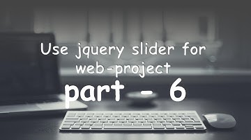 part   6 Use jquery slider in your e commerce web project