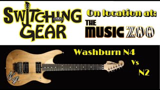 Switching Gear visits The Music Zoo to check out a Washburn N4 and N2!