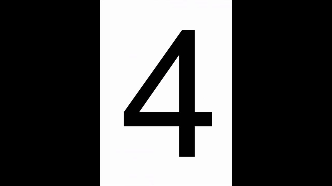 Фото Числа 4
