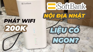 Khui Túi Mù và Cấu hình Cục Phát WiFi Softbank Air Nội Địa Nhật – Bất Ngờ Quá! | Đạt Mù Tạt
