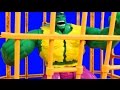 Incredible Hulk Electronic Rage Cage With solomon Grundy Imaginext Wrestler