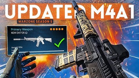the *NEW* #1 M4A1 CLASS in WARZONE! (Best M4A1 Class Setup)