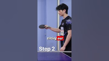 This is how you generate nasty backspin 👀 | Table Tennis Tips #pingpongtips #tabletennis