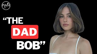 The 'DAD BOB' 2024 BIG bob haircut trend tutorial