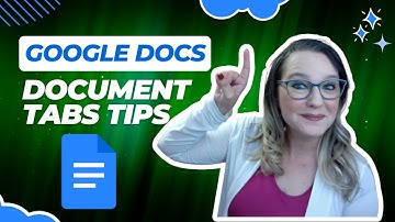Document Tabs in Google Docs with Alice Keeler