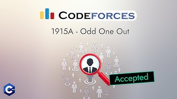 Codeforces 1915A - Odd One Out | Detailed C++ Solution | TheCoDeveloper