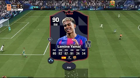 FC 26 - I Completed the 90 POTM La Liga EA Sports Lamine Yamal SBC Challenge + Gameplay