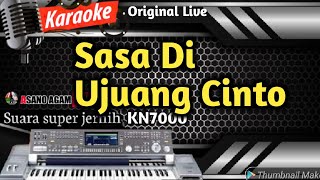 Sasa Di Ujuang Cinto (Nada Rendah) || Karaoke Pop Minang Populer (Live KN7000-HD)