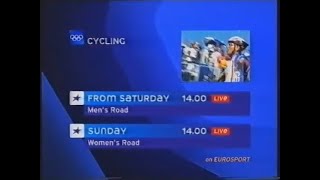 2004 Eurosport. Athens Olympics. Cycling #WednesdaySelection