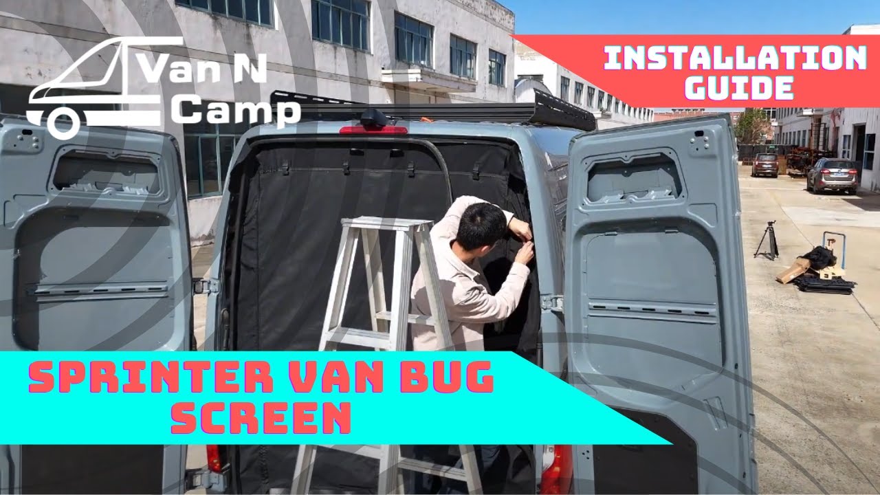 Promaster Van Accessories - Rear Door Bug Screen | VannCamp
