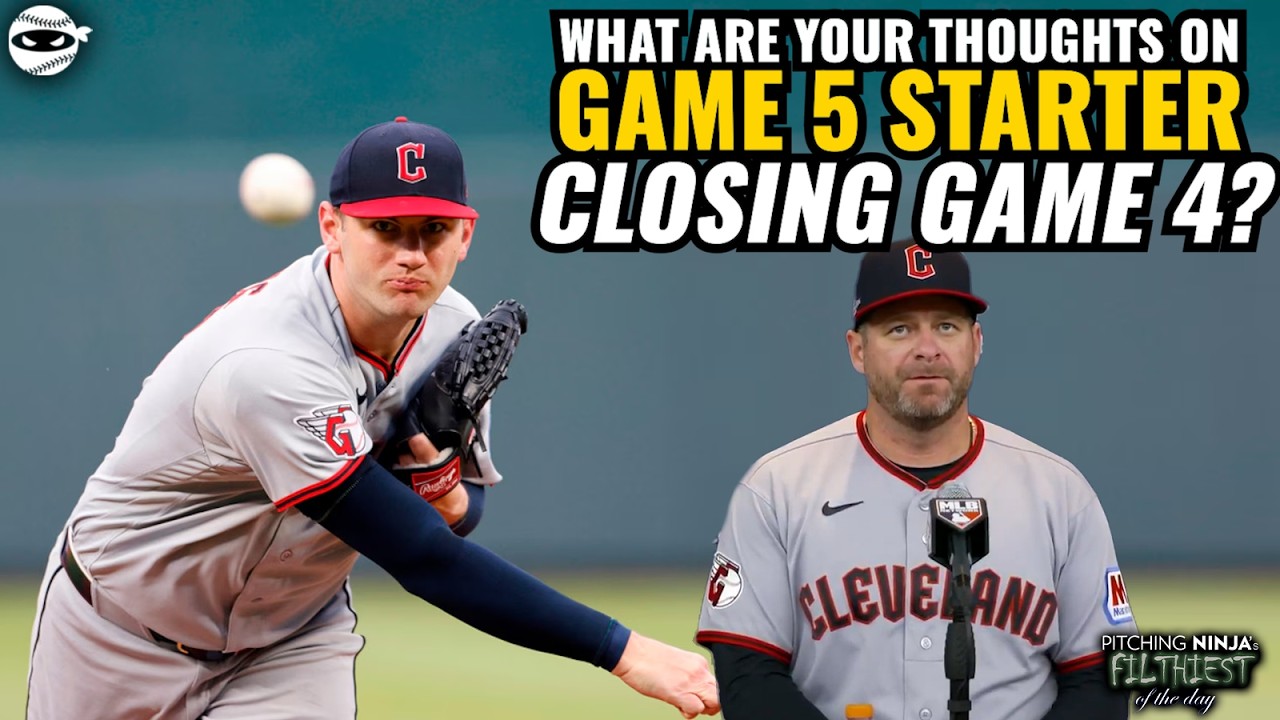 Gavin Williams closing out game 4. Agree or disagree with the move?