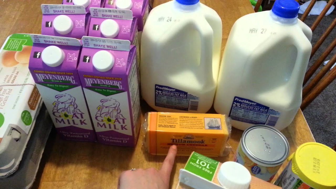 WIC Grocery Haul - May 13th, 2014 - YouTube