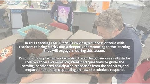 Co-Construction Learning Lab