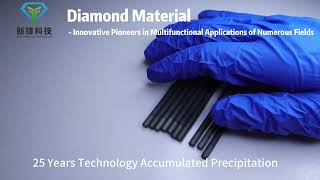 Niobium rod BDD diamond electrode for wastewater treatment