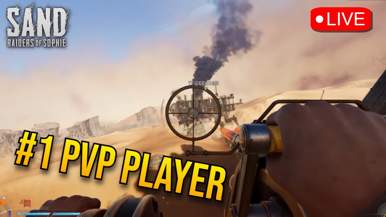 🛑LIVE | #1 SAND PLAYER POV | TRYING NEW BUILD | NERF SMOKES | SAND: Raiders of Sophie