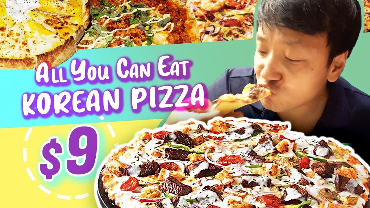 SEOUL CHEAP EATS! All You Can Eat KOREAN PIZZA & BBQ Buffet | Strictly Dumpling