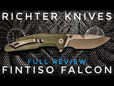 Richter Knives 173 FINTISO FALCON FULL REVIEW! THIS IS ONE SERIOUS BUDGET KNIFE!