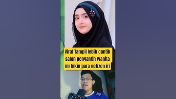 tampil lebih cantik  pengantin ini bikin netizen iri #shortvideo #pengantin #views