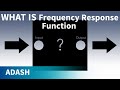 What is frequency response function frf  simple explanation